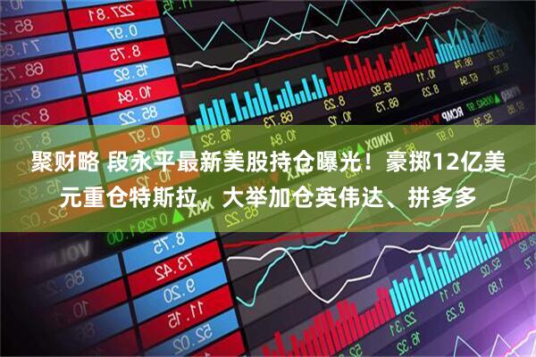 聚财略 段永平最新美股持仓曝光！豪掷12亿美元重仓特斯拉，大举加仓英伟达、拼多多